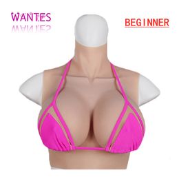Breast Form WANTES Crossdress for Men Beginner Fake Silicone Forms Huge Boob ABCDEGH Cup Transgender Drag Queen Shemale Cosplay 230921
