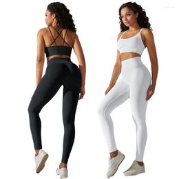 Active Sets Female Yoga Set Sports Suits Women Sexy Bra Seamless Leggings Workout Outfits Gym Clothes Lady Sportswear 2 Piece Tracksuit