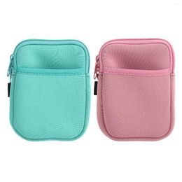 Outdoor Bags Portable Water Bottle Wallet Practical Double Pocket Lightweight Adjustable Strap Non Slip Pouch For