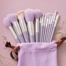 Makeup Brushes Tools Newest! Soft Fluffy Set For Cosmetics Foundation Blush Powder Brush Eyeshadow Kabuki Blending Beauty 230922