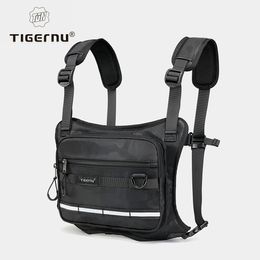 Outdoor Bags Warranty Sport Chest Bag For Men Lightweight Outdoor Cycling Bag Men Thin Backpack For Riding Male Off-road Chest Bag 230921