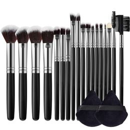 Makeup Brushes 13-18PCS Brush Set Premium Synthetic Powder Foundation Contour Blush Concealer Eyeshadow Blending Liner Make Up BeautyKit 230922