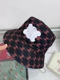 NEU 2023 Designer -Eimer Msummer Bob Wide BriM Hats für Frauen ausgefranste Mischungsmischkappen Designer modische Fischer Hut hewrs