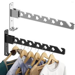 Hangers Wall-mounted Clothes Drying Rack Adjustable Angle Hanger Coat Dryer Collapsible Clothing Organizer Large Loading-bearing