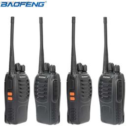 Walkie Talkie 1/2/4Pcs Baofeng BF-888S Walkie Talkie UHF 400-480MHz 2-Way Radio Handheld Radio 888S Transmitter USB Plug BF-T20 AR-M3 HKD230922