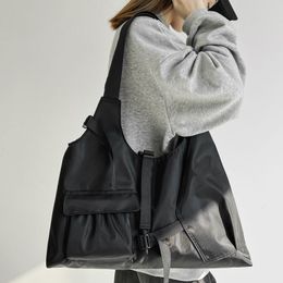 Large Capacity Crossbody Bag for Women 2023 New Nylon Casual Fashion Shoulder Bags Purses and Handbags Luxury Designer Black Tote Bag