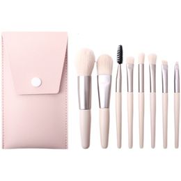 Makeup Brushes Professional Set 8pcs Foundation Brush Blush Eyebrow Lip Concealer Beauty Tools 230922