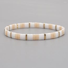 Link Bracelets YASTYT Miyuki Tila Glass Bead Wholesale Women's Jewelry Beaded Bracelet For Women Teens Gift 2023 Trend