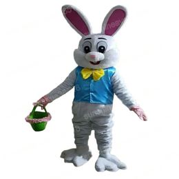 Halloween Easter Bunny Mascot Costume High Quality Cartoon theme character Carnival Adults Size Christmas Birthday Party Fancy Outfit