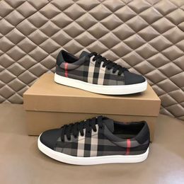 top quality Casual Shoes Designer Sneaker Cheques Sneakers Vintage Tennis Shoe Chequered Classic Stripes Trainers Platform Print Low-top Canvas Trainer 09