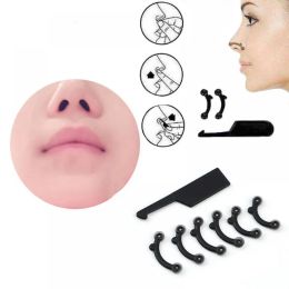 Beauty Nose Up Lifting Bridge Shaper Massage Tool No Pain Nose Shaping Clip Clipper Women Girl Massager 3 Size