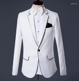 Men's Suits 2023 Arrival Brand-clothing Slim Men Suit Set With Pants Mens Wedding Groom Formal Dress Pant White Fashion