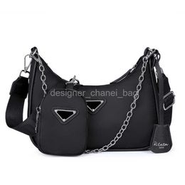 Shoulder Bags Brand Designer 2005 Shoulder Bag for Women Waterproof Chain Bags With Coin Purse Fashion Hobo Nylon Crossbody Bag with Strap