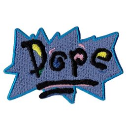 Green's House POP WOW Embroidered Iron-On Patch KID Cute Applique Clothing Accessory Badge Shirts Cartoon Stitch Patch S312s