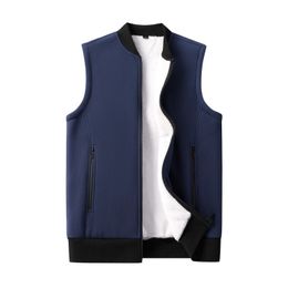 Men s Vests Fashion Sublimation Plain Casual Polyester Men Soft Fleece Vest For outdoor jacket 230922