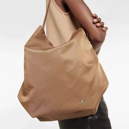 The Row Nylon Bucket Bag N/S ParkTote Bag High Capacity Tote Bag Nylon One Handbag high quality brown designer bag