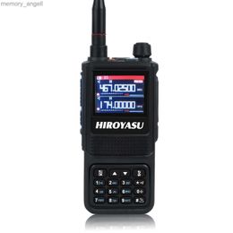 Walkie Talkie Hiroyasu HI-8811 Air Band FM Radio 2Bands Rx Walkie Talkie 220-260MHz VHF UHF 330-400MHz 4Bands TX Rx Frequency Radio Scanner HKD230922