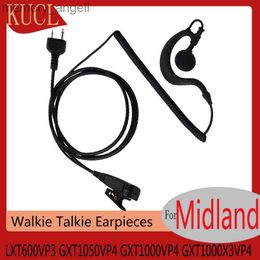 Walkie Talkie RISENKE Walkie Talkie Earpieces for Midland LXT600VP3 GXT1050VP4 GXT1000VP4 GXT1000X3VP4 Icom Radios F4 F10 H6 J12 M5 U16 HKD230922