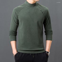 Men's Sweaters Autumn Mens Sweater Korean Fashion Silky And Soft Men Clothes Casual Male Pullover Long Sleeve Plus Size 4XL