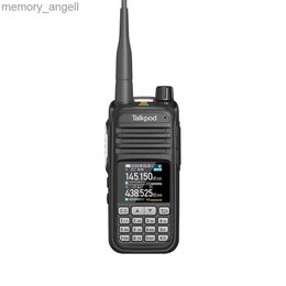 Walkie Talkie Talkpod A36 Plus Walkie Talkie VHF UHF DTMF CTCSS DCS USB Type C Colour Screen Waterproof 7 Bands Receiver Amateur Ham Radio HKD230922