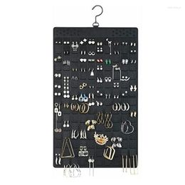 Jewelry Pouches Compact Hanging Holder Felt Pocket Organizers Home Use Convenient For Enthusiasts Accessories