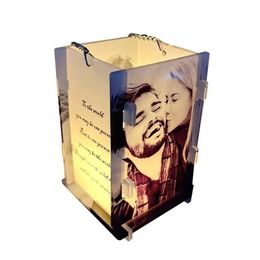 Sublimation Blanks Wholesale Sublimation Blanks Lantern For Diy Design Candle Lamp Rose Acrylic Grad Cap Pumpkin Hanging Drop Delivery Dhfin