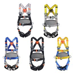 Climbing Harnesses Full Body Safety Harness for Men Women Outdoor Rock Climbing Tree Arborist Caving Rappelling Accessories 230921