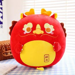 Plush Pillows Cushions Home Decoration Adorable Cartoon Dragon Plush Toy Vibrant Expressions Festive Stuffed Doll Gift 230922