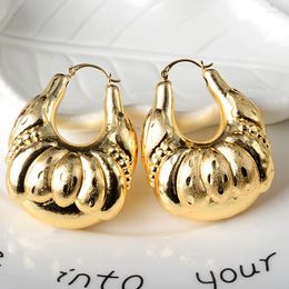 Hoop Earrings Sunny Jewellery Fashion Copper Hanging Dangle For Women Hollow Large Style Wedding Party Gifts Trendy Jewellery