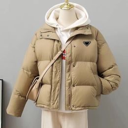 Women's Down & Parkas Parker thickened down cotton jacket and bread coat Hight Quality Letters Designer jackets Fashion Outdoor Windproof Warm Parka Unisex Outwear