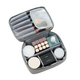 The new memory spinning cosmetic bag has large capacity and multi-function compartments286E