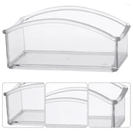 Storage Bottles Tea Bag Box Food Containers Office Sugar Packets Organizer Rectangle Acrylic Coffee