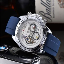 Full Function Fashion Casual Mens Watch Datejust Quartz Sports Stopwatch Wrist watch Watches Digital Dial Clock orologio uomo222v