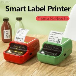 Printers Niimbot B21 Mini Portable Printer For Mobile Thermal Adhesive Label Printer For Stickers Pocket Labelling Maker Machine Niimbot L230921 L230923