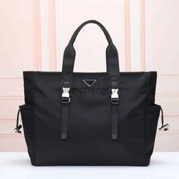 Evening Bags mens and womens shopping bags black waterproof nylon cloth handbag travel bag large capacity tote bag exquisite one shoulder crossbody bag handbag wome