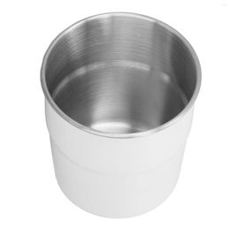 Coffee Pots Insulated Cup 320ml Stainless Steel Double Wall Small Mug Metal Drinking For Home Camping