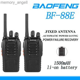 Walkie Talkie 2pcs BAOFENG BF-88E Walkie Talkie Two-way radio 16 channels set UHF 400-470MHz with USB Charger for EU User PMR 446 HKD230922