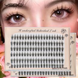 False Eyelashes YSDO 120 Bundles Individual Eyelashes Russia Natural Mink False Lashes Extension Fluffy Volume Fake Eyelash Cluster Makeup Cilia 230921