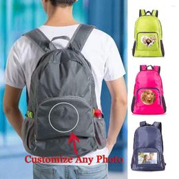 Backpack Foldable Camping Ultralight Folding Travel Daypack Custom Women Sports School Bag Outdoor Hiking For Men