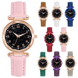 Wristwatches Women Watch Luxury Belt Luminous Digital Face Ladies Top Brand Watches Montre Femme 2023