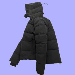 Kanada Puffer Ceketler Erkekler Tasarımcı Gerçek Çakal Kürk Açık Rüzgar Dergisi Jassen Dış Giyim Kapşonlu Fourrure Manteau Aşağı Ceket Ceket Hiver