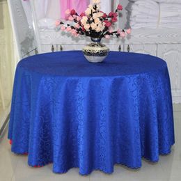 Table Cloth Table Cloth Round Polyester Jacquard Wedding Tablecloth Morning Glory Print Elegant Table Clothes for Dining Table Home Decor 230921