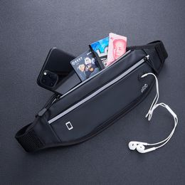 Outdoor Bags Casual Men Fanny Pack Teenager Outdoor Sports Running Cycling Waist Bag Travel Phone Pouch Bags Waterproof Male Belt Bag 230921