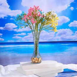 Decorative Flowers Fake Lovely Party Decor Floral Baby Dried Artificial Bouquet Breath