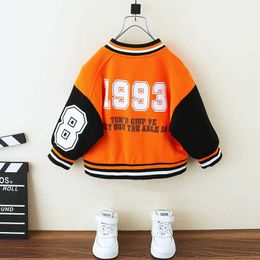 Tench Mäntel Frühling Herbst Baseballjacke Große Kinder Teenager Mode Kleidung für Mädchen Jungen Strickjacke 3 bis 10 Kinder Outwear Oberbekleidung Mantel 230922