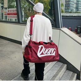 Fitness Bag Men's Dry Wet Separation Exercise Bag Large Capacity Short Distance Travel Bag Fashion Fashion Popular Bag 230915