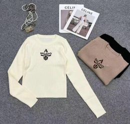 New Sweater Women's Clothing Autumn Round neck fashion Long Sleeve Women High End Jacquard knitting Pullover Sweaters Coats A09