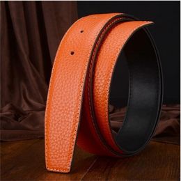 Men Designers Belts Fashion Genuine Leather womens mens double letter buckle belt cinturones de mujeres width 3.4cm