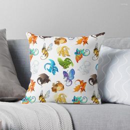 Pillow Wings Of Fire Pattern Throw Sofa S Covers For Sofas Christmas Pillows Rectangular Cover