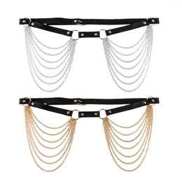 Belts Belt Waist Chain Hip Hop Halloween Costume Corset Harness Fringe Bar For Disco Dancing Men And Women